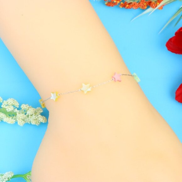 Elegant Handmade Anklet – Perfect for Women & Girls | Ideal Gift Option,DYC1154 - Picture 4 of 7